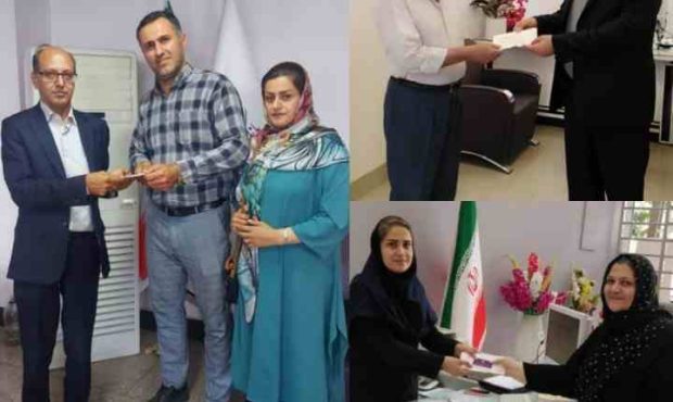 اهدای هدایای «جشنواره گُل یا پوچ همشون گُل» باشگاه مشتریان بانک ایران زمین