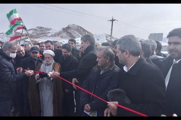 قطعه اول بزرگراه خواجه-ورزقان با تأمین مالی شرکت مس افتتاح شد