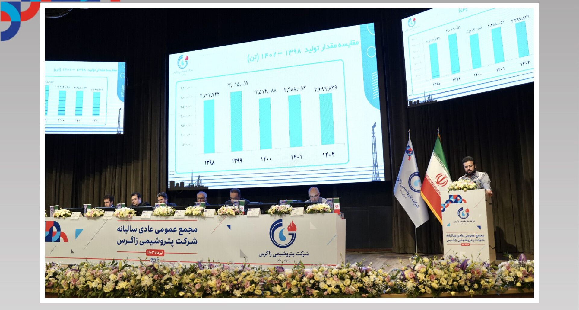 مجمع عمومی عادی سالیانه پتروشیمی زاگرس برگزار شد