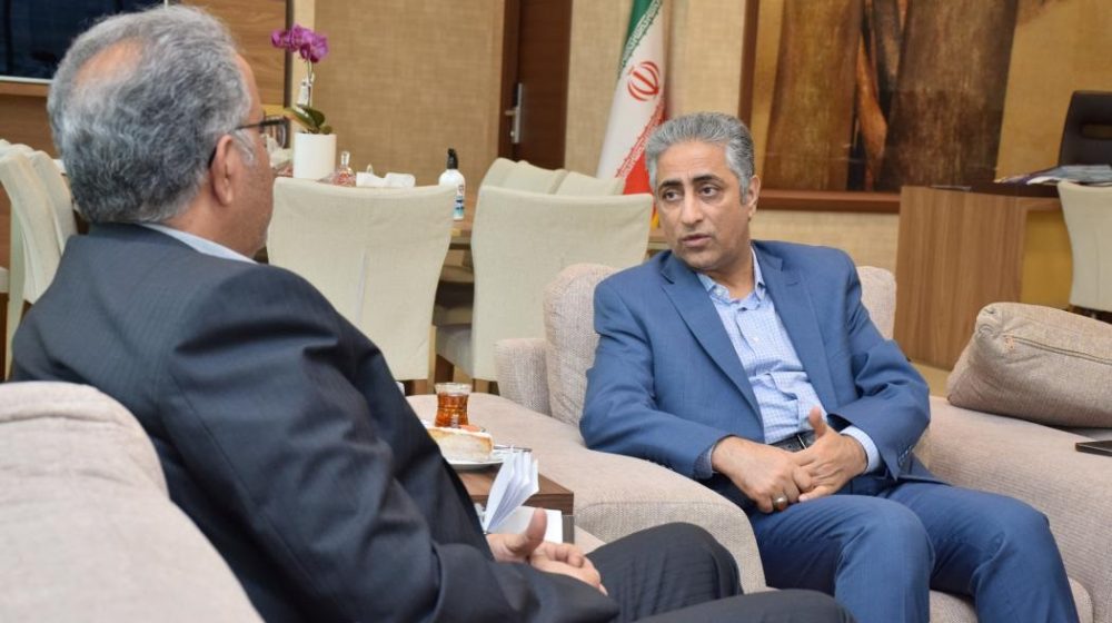 در جلسه ای با حضور استاندار سیستان و بلوچستان و مدیرعامل بانک صنعت و معدن مطرح شد؛