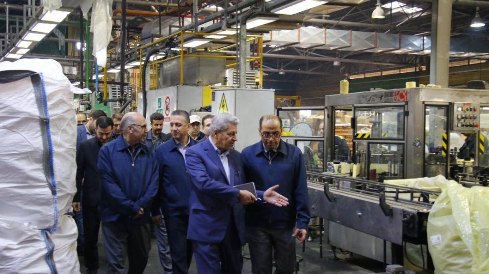 بازدید-مدیرعامل-ایرانول-از-مجتمع-ظرف_سازی-و-پالایشگاه-روغن_سازی-تهرانگویای-خبر
