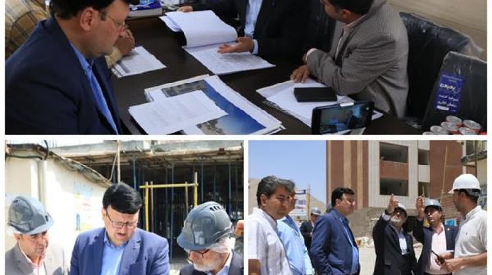 بازدید معاون فناوری و ساخت ثمسکن از پروژه های ساختمانی در اصفهان و شهرکرد