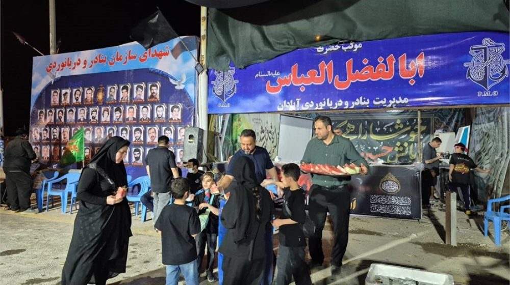 Ø®Ø¯ÙØ§Øª Ø±Ø³Ø§ÙÛ Ø¨ÙØ¯Ø± Ø¢Ø¨Ø§Ø¯Ø§Ù Ø¨Ù Ø²Ø§Ø¦Ø±Ø§Ù Ø§Ø±Ø¨Ø¹ÛÙ Ø­Ø³ÛÙÛ Ø¯Ø± ÙØ±Ø² Ø´ÙÙÚÙ