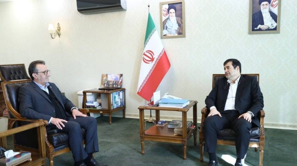 دیدار معاون وزیر راه و مدیرعامل سازمان بنادر و دریانوردی با وزیر ورزش و جوانان